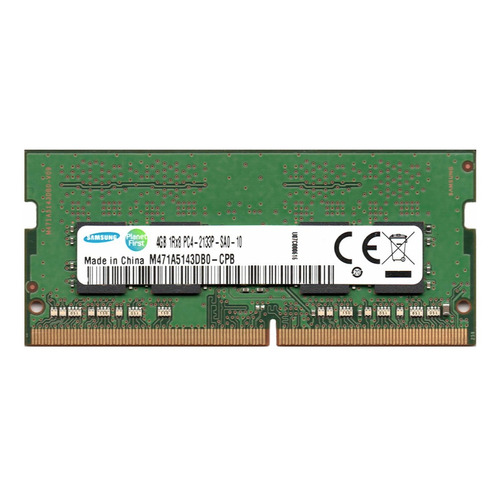 Memoria RAM color verde 4GB 1 Samsung M471A5143DB0-CPB