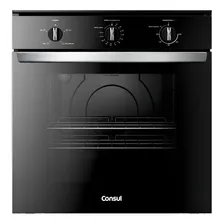 Forno de Embutir Elétrico Consul 84L Preto com Grill - COB84BE