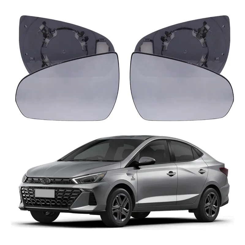Par Lentes Retrovisor Hb20s 1.0 1.6 2022 A 2026