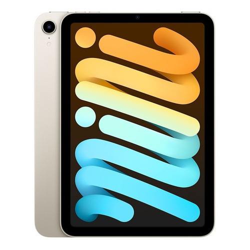 Apple iPad Mini (6ª generación) 8.3" Wi-Fi 64GB - Blanco estelar - Distribuidor autorizado