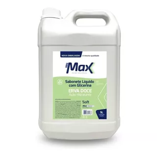 Sabonete Líquido Glicerinado 5l Soft Ação Hidratante Edumax