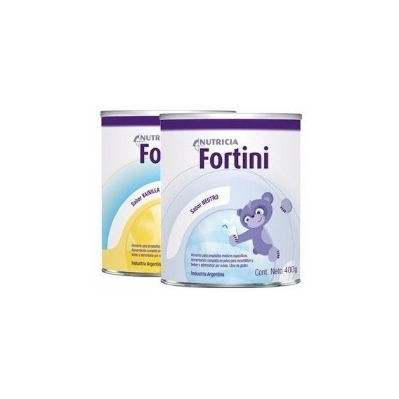 Fortini Suplemento Nutricional En Polvo Neutro Lata X 400grs