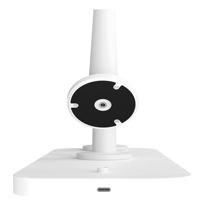 Kit X3 Velador De Mesa Candle + Base De Carga Blanco Mc