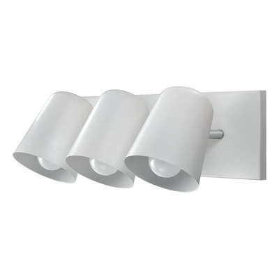 Aplique 3 Luces Baby Movil Blanco Apto Led E27 Deco Vig