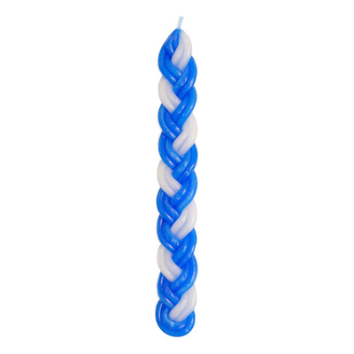 Havdalah  Set 2 Vela 6 Wick Blue White