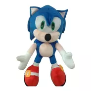 Kit 3 Boneco Pelúcia Turma Do Sonic 35 Cm Unisex Antialergic