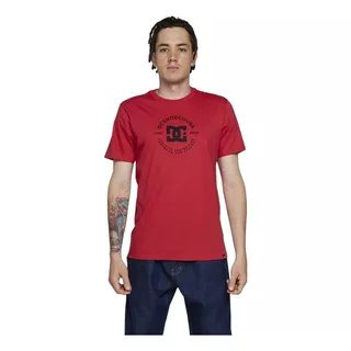 Camiseta Dc Pilot Color-vermelho