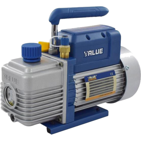 Bomba De Vacio Value 70l/m Motor 1/3hp 2 Etapas Full