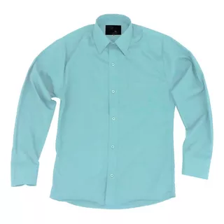 Camisa Vestir Para Adulto Verde Menta Tallas Extras 44 A 50