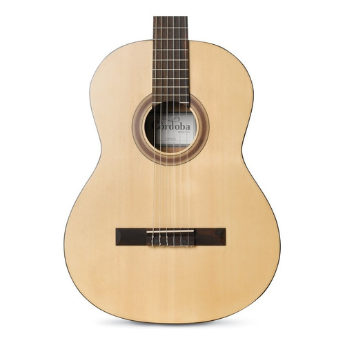 Guitarra Clasica Cordoba Cp100 Nylon Con Funda Y Afinador Color Natural Material del diapasón Rosewood Orientación de la mano Derecha