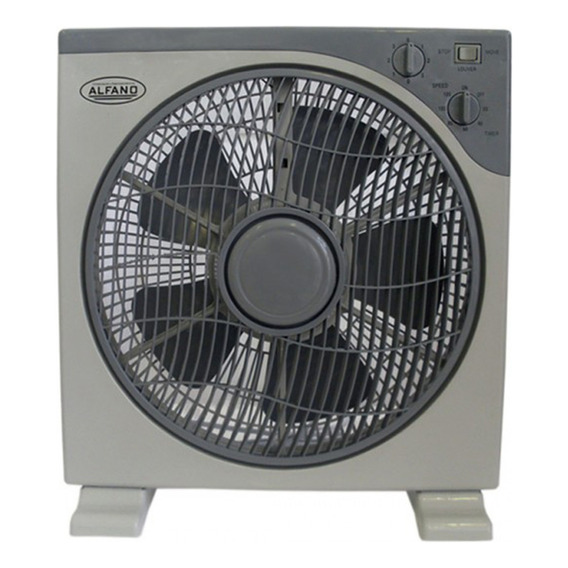 Ventilador Recirculante Alfano Bf-1210 Color De La Estructura Blanco Diámetro 12