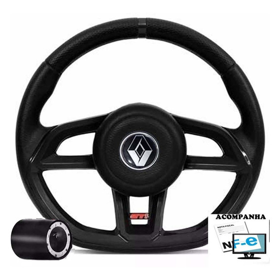 Volante Deportivo Renault Clio Sandero Megane Mas Cubo