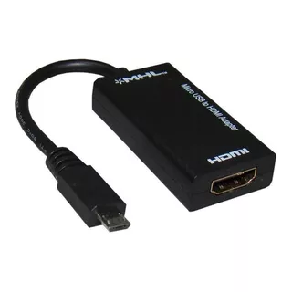 Cable Adaptador Micro Usb V8 Para Hdmi Mhl Tv Mirroring