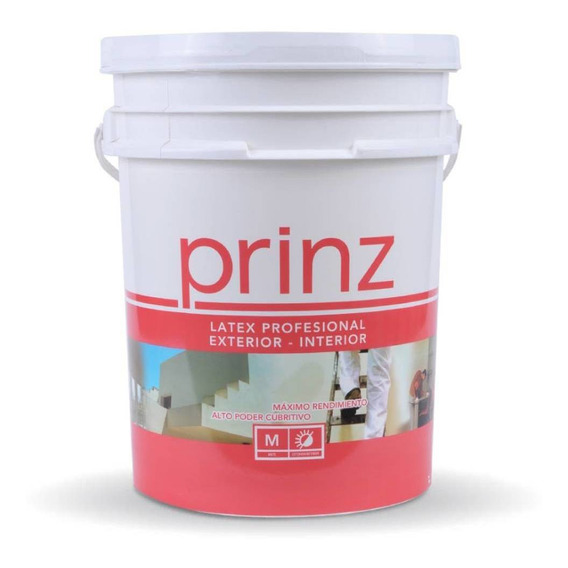 Pintura Latex Interior Exterior X 20lts Profesional Prinz - Prestigio