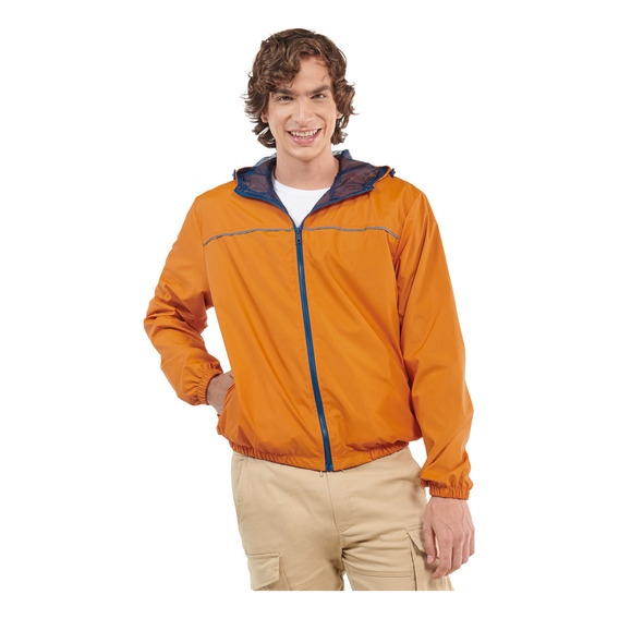 Chaqueta Para Hombre Naranja Mosculer