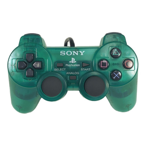 Control joystick Sony PlayStation Dualshock 2 emerald