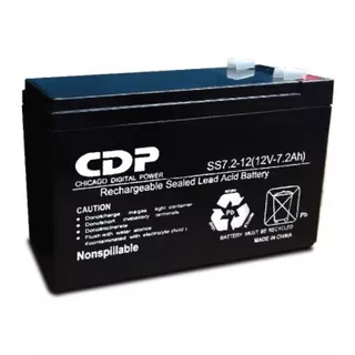 Batería Recargable Sellada Cdp 12v 7.2 Ah