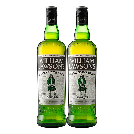 Pack De 2 Whisky William Lawson's Blend Estándar 700 Ml