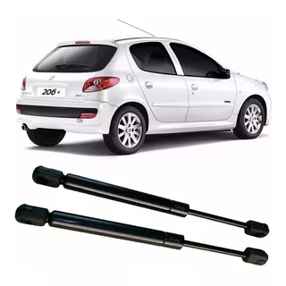 Kit X2 Amortiguador Porton Baul Trasero Peugeot 206 3 Y 5 Puertas 1998-2012