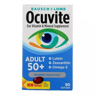 Ocuvite  Bausch 50+ Vitamina Para Los Ojos 90 Caps