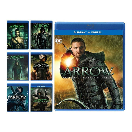 Arrow Dc Comics Paquete Temporada 1 2 3 4 5 6 7 Blu-ray