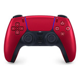 Controlador Joystick Sem Fios Dualsense para Ps5 Vermelho Vulcânico