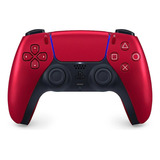 Control Joystick Inalámbrico Dualsense Ps5 Volcanic Rojo