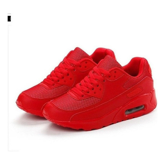 Tenis Para Hombres,tenis De Mujer 19 Rojo