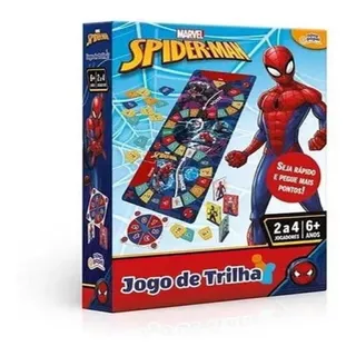 Brinquedo Jogo De Trilha Marvel Homem Aranha Toyster 8022