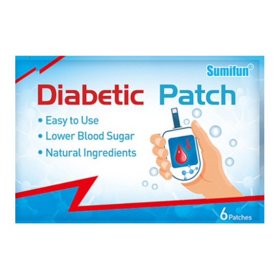 24 Parches Diabetic Patch Mq Reduce Glucosa Parche Diabetes