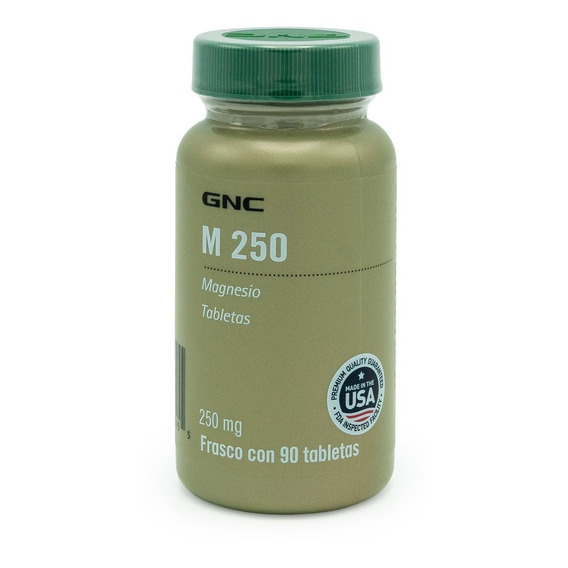 Gnc M250 Magnesio 250 Mg