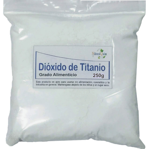 Dioxido D Titanio Alimen X250 - g a $54