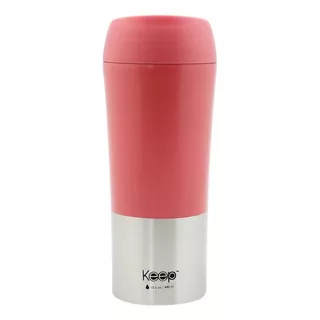 Vaso Térmico Keep On The Go Liso Color Rosa 400ml