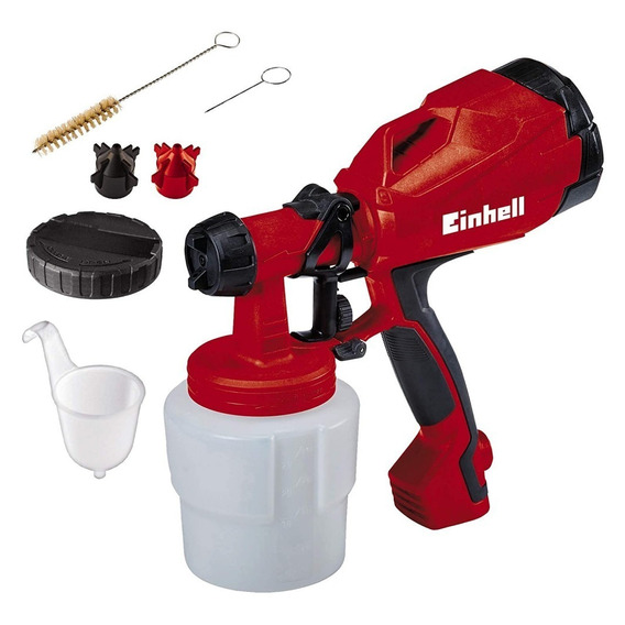 Pistola De Pintar Einhell Tc-sy 400 P 400 W 1.000 Ml Color Rojo