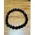 Pulsera Azabache Negro Facetado 8mm Protección Amuleto Negro 6 Cm 19 Cm