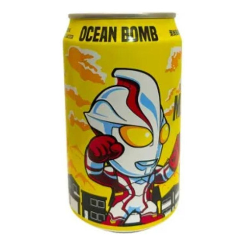 Gaseosa Anime Sabor Limón - Ultraman Mebius - 330 Ml