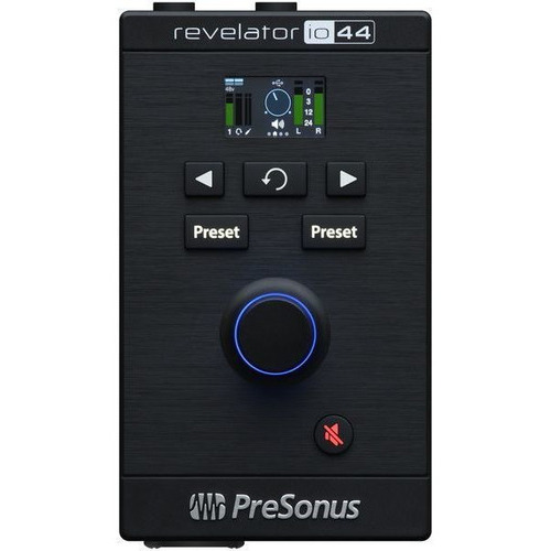 Presonus Revelator Io44 Interfaz Audio Streaming Podcast Usb Color Negro