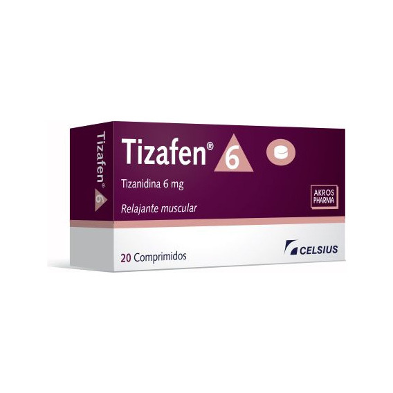 Tizafen 6 Mg X 20 Comprimidos