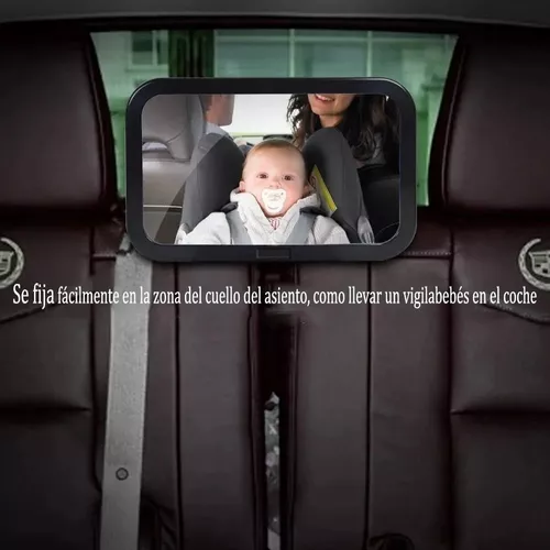 Espelho retrovisor de bebê para assento de carro grande