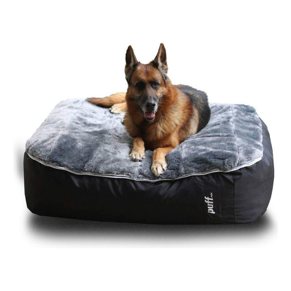 Puff Cama Para Perros Grande Durable Incluye Funda Lavable