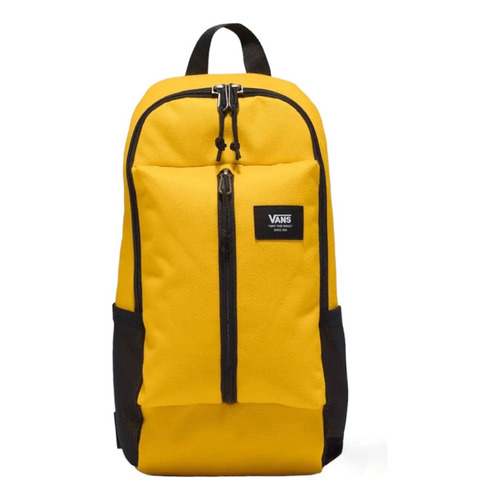 Bandolera Vans Warp Sling Bag Amarillo Diseño de la tela Liso