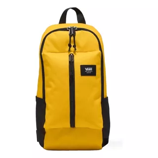 Bandolera Vans Warp Sling Bag Amarillo Diseño De La Tela Liso