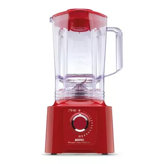 Liquidificador Arno Power Max Power Max 1000 3.1 L Vermelho Com Jarra De Plástico 220v