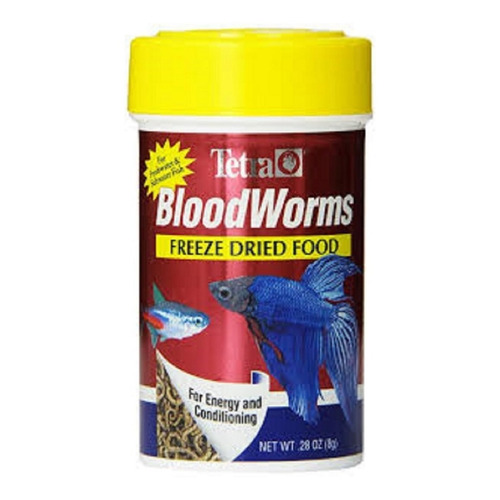 Tetra Bloodworms 8g larvas de mosquito bettas