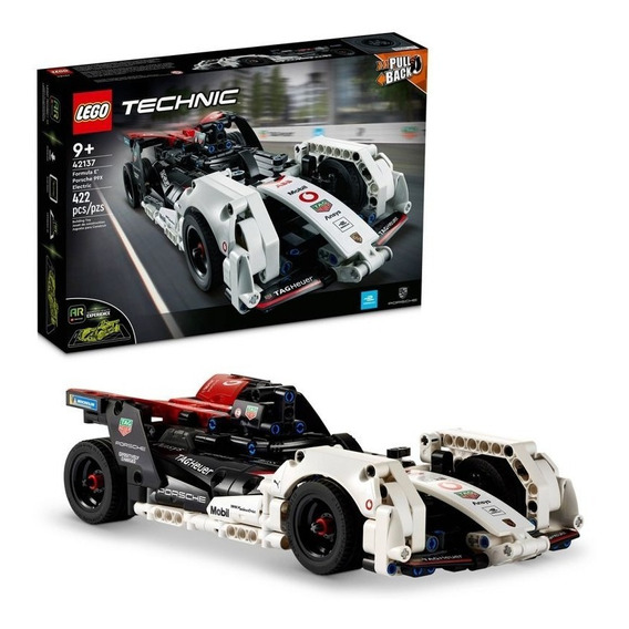 Kit Lego Technic Formula E Porsche 99x Electric 42137 9+ Cantidad de piezas 422