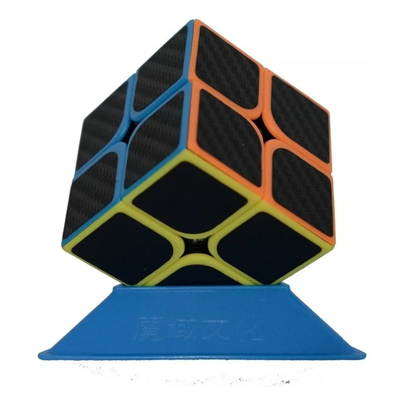Cubo 2x2 Stickerless 2x2x2 Profesional Fibra Carbono +regalo