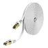 Cable De Red Ethernet Internet 5 Metros Rj45 Cat 7 Plano Una Ganga