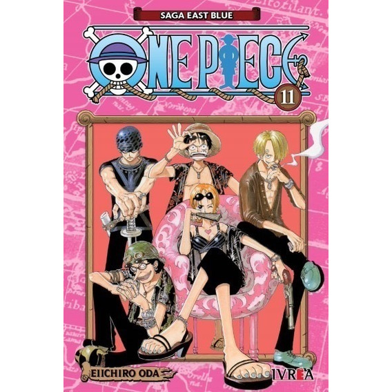 Manga One Piece Vol 11, Ivrea Arg.