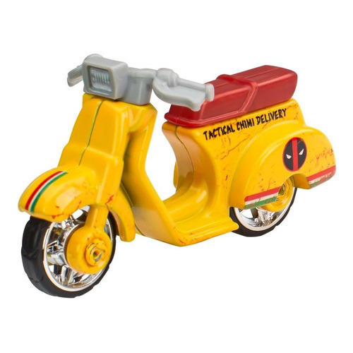Vehículo De Juguete Hot Wheels Collector Deadpool Scooter