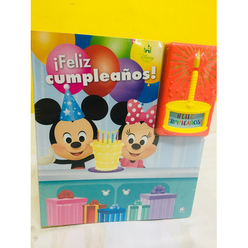 Libro Disney Baby Feliz Cumpleaños !!